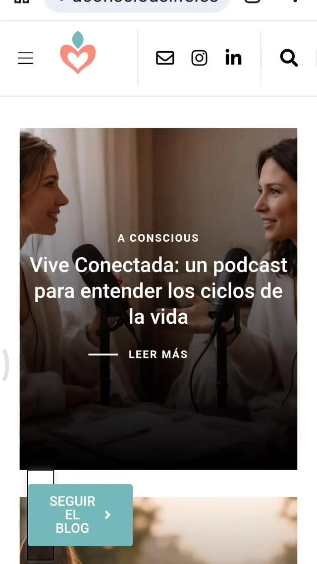 Así de re lindo se ve el blog de @ana_conscious  Por si te interesa,