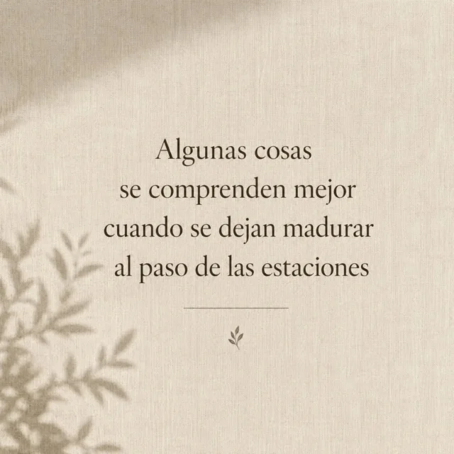 He publicado algo nuevoUna reflexión sobre el ritmo natural de las cosas,
sobre caminar sin adelantarse a la vidaEstá ahí,
por si acompaña.Web: aconsciouslife.es